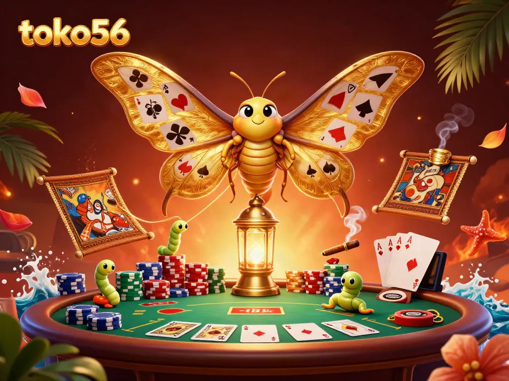 Experience interactive gameplay at toko56 featuring vibrant casino scenes and engaging characters.