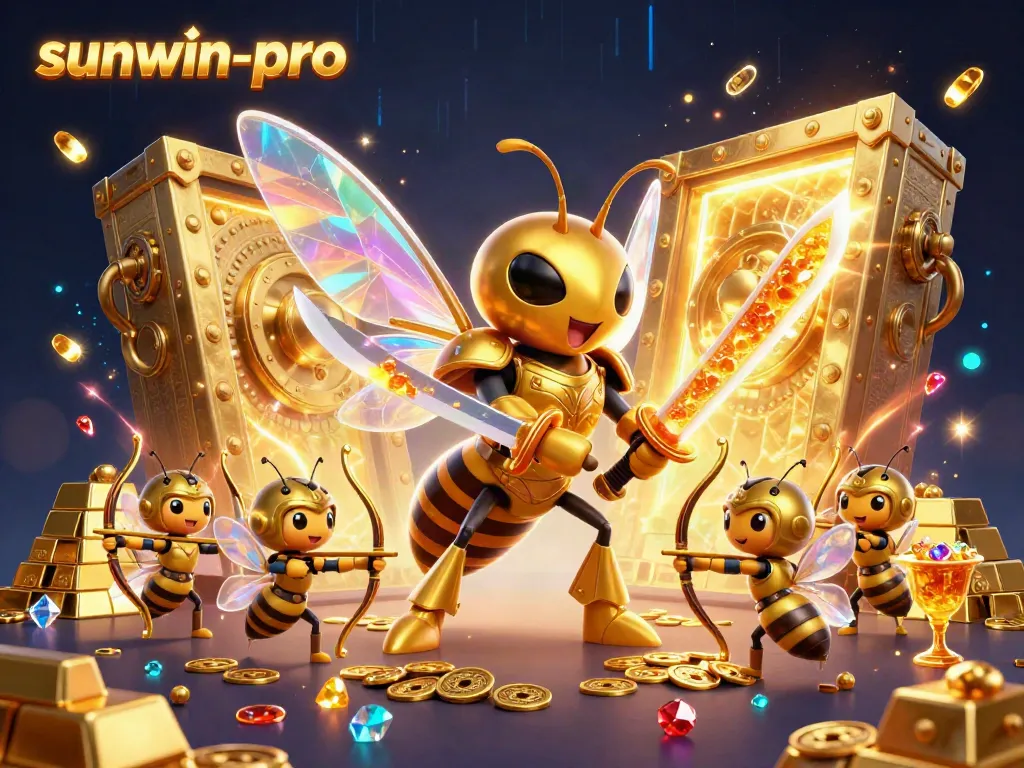 Experience the excitement of sunwin-pro in a vibrant, dynamic casino scene.