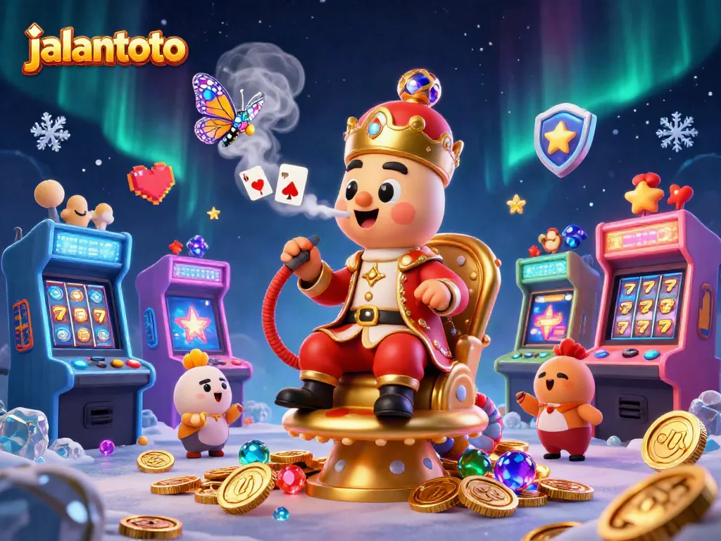 Experience winning with jalantoto’s slots and live casino amidst vibrant gaming elements.