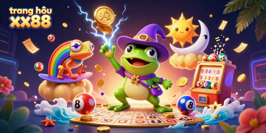 Experience excitement with the golden coins storming around the vibrant scene at trang chủ xx88, where thrilling games await!