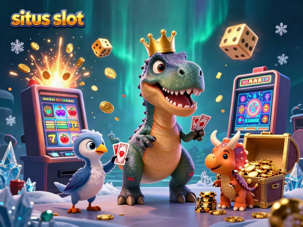 Experience excitement with situs slot as T-Rex and friends unleash jackpot celebrations!